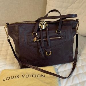 Louis Vuitton Monogram Empreinte Lumineuse MM in Purple